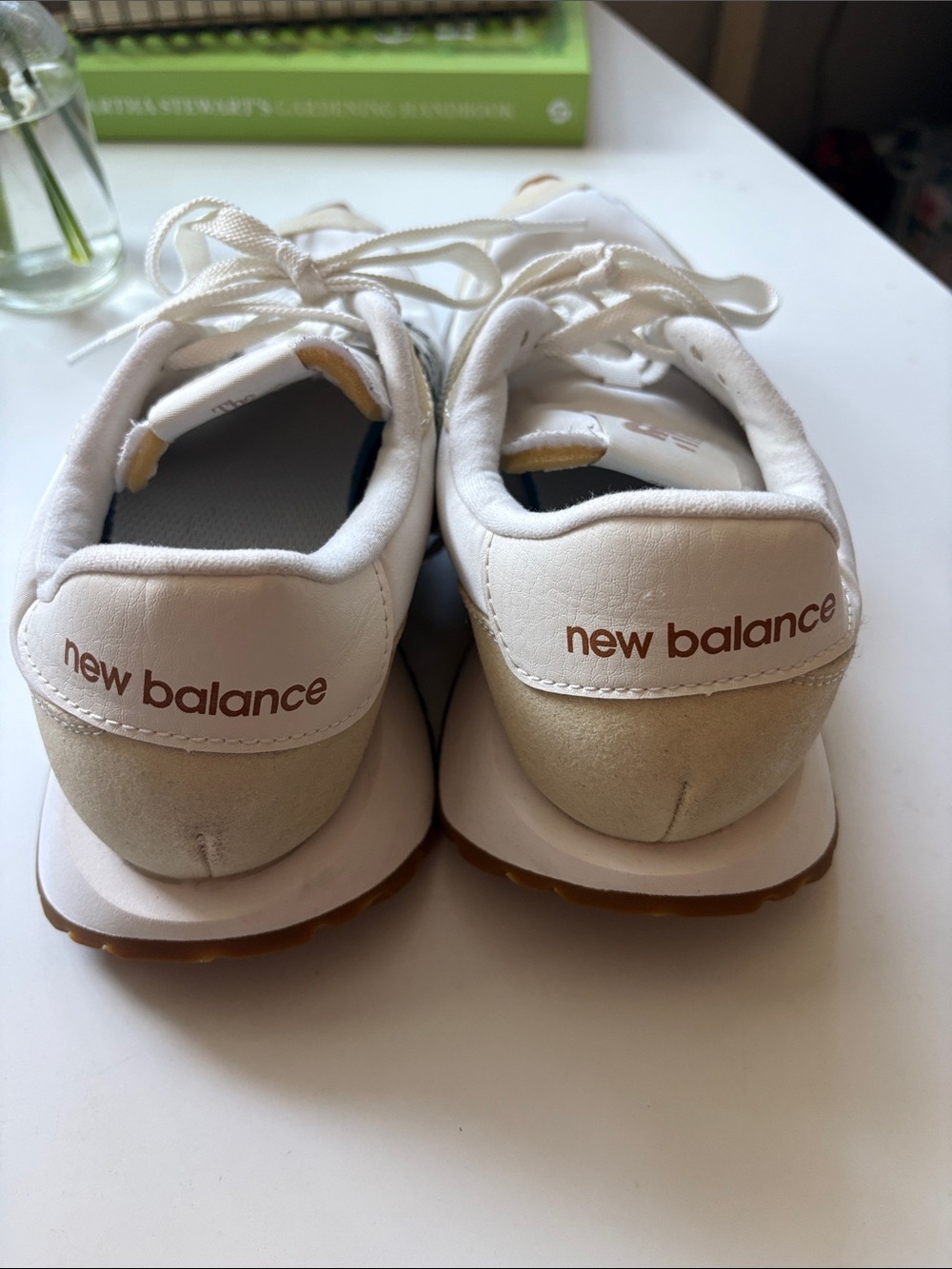 New Balance 237 Sneakers Sea Salt Leopard Womens 8 Cream WS237PJ Retro NEW - Picture 6 of 6